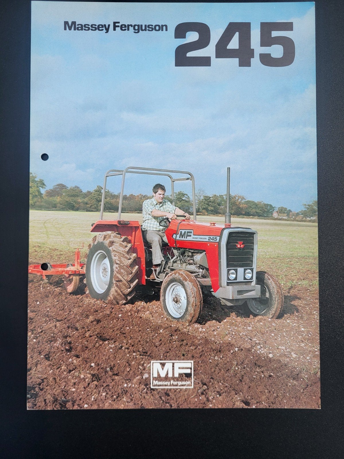 tractor folder Massey Ferguson 245, Boeken, Ophalen of Verzenden, Zo goed als nieuw