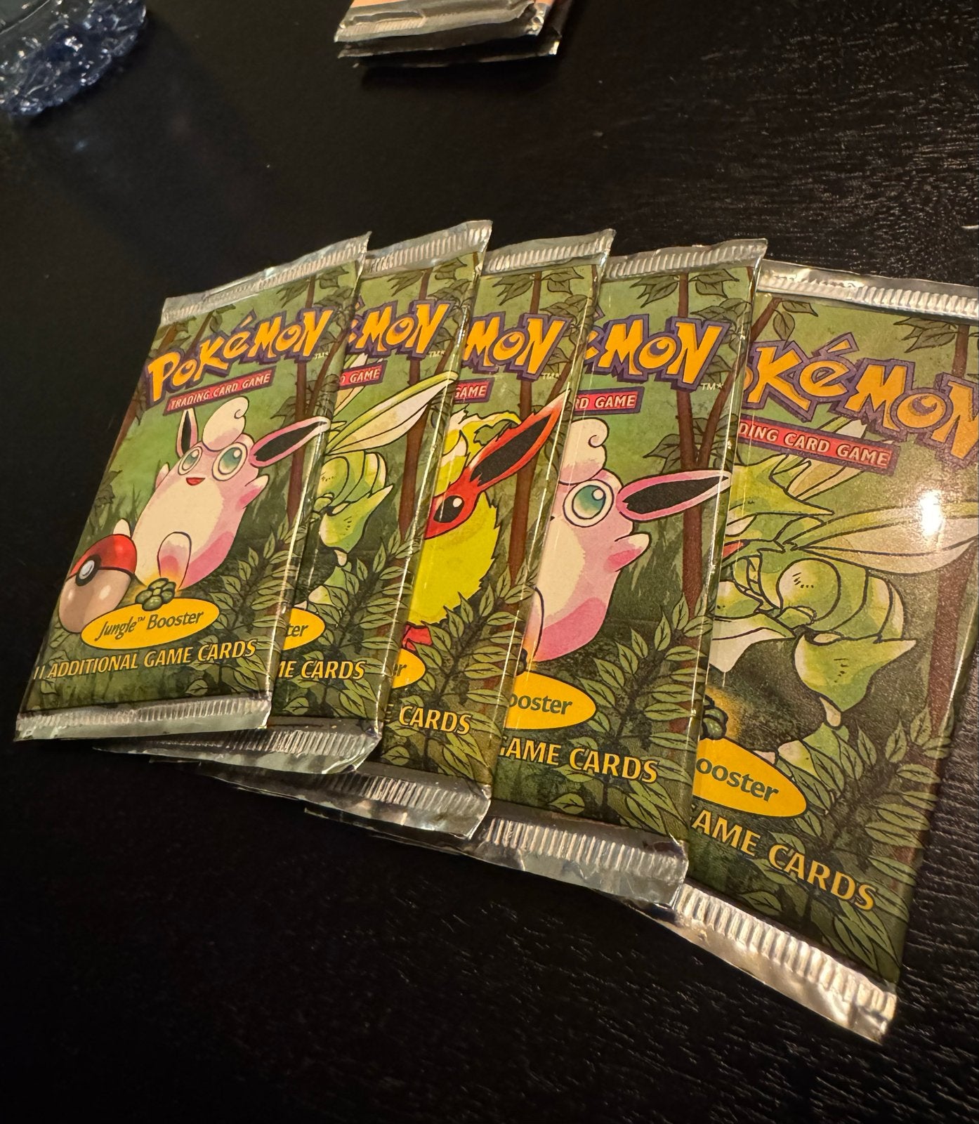 Pokémon Jungle Booster Packs - 5 stuks, Ophalen of Verzenden, Nieuw, Booster