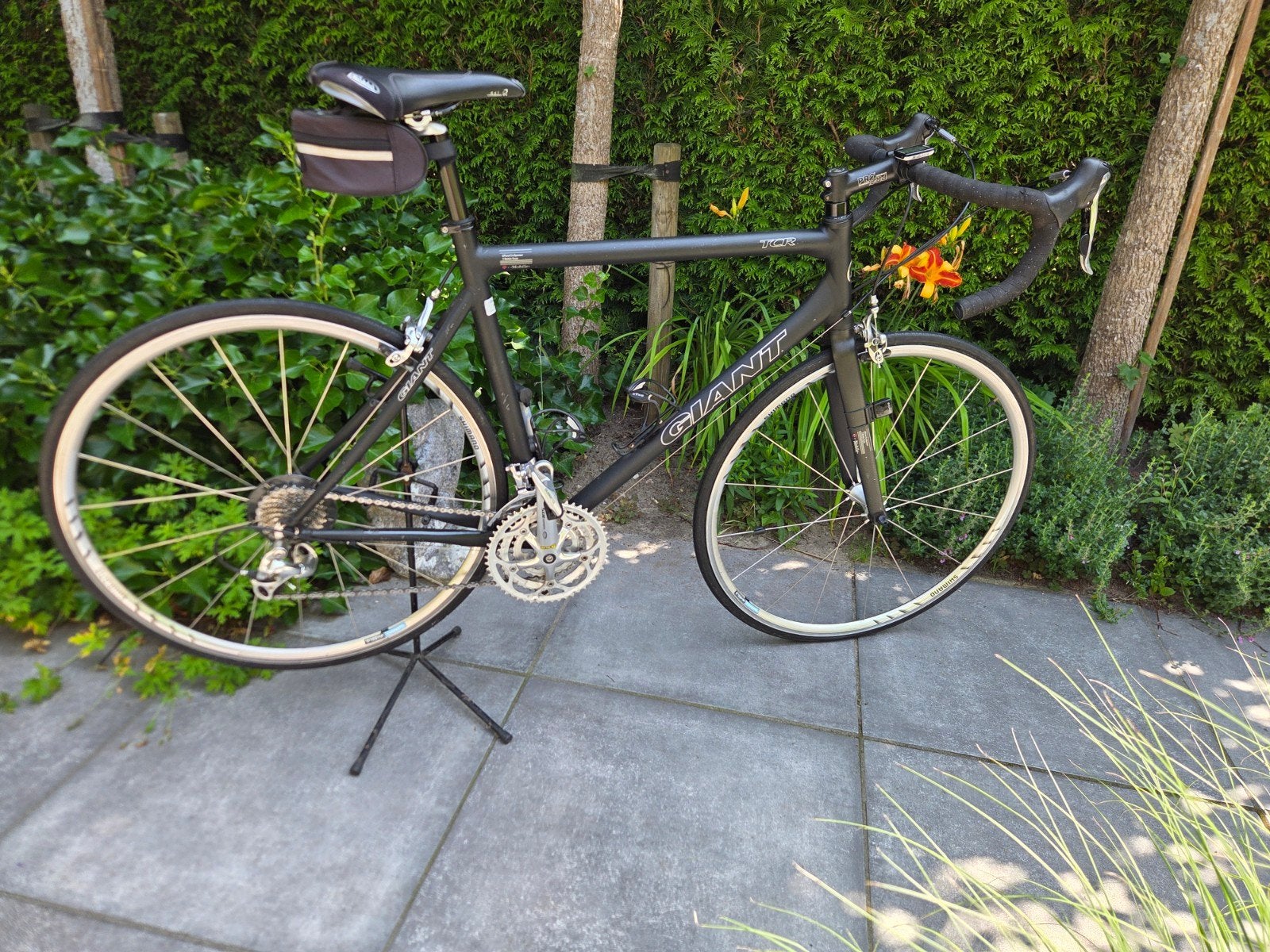 Giant TCR racefiets Shimano, Ophalen, Gebruikt, Velgrem, Aluminium