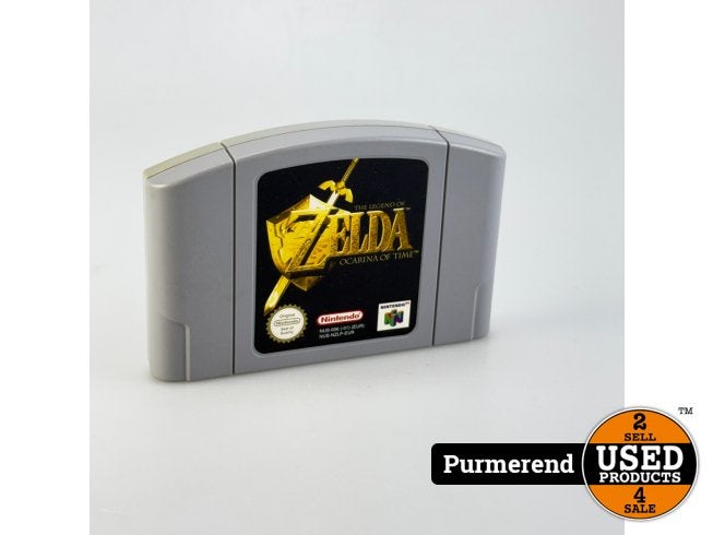 Nintendo N64 Game: Zelda Ocarina of Time, Spelcomputers en Games, Spelcomputers | Nintendo 64, Zo goed als nieuw