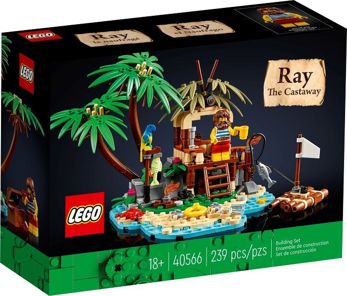 Lego Ideas Ray de Schipbreukeling nr 40566, Lego, Lego, Lego, Nieuw