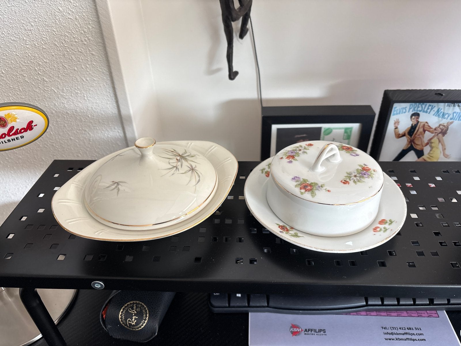 2 Vintage Botervloten - Onbeschadigd, Ophalen of Verzenden