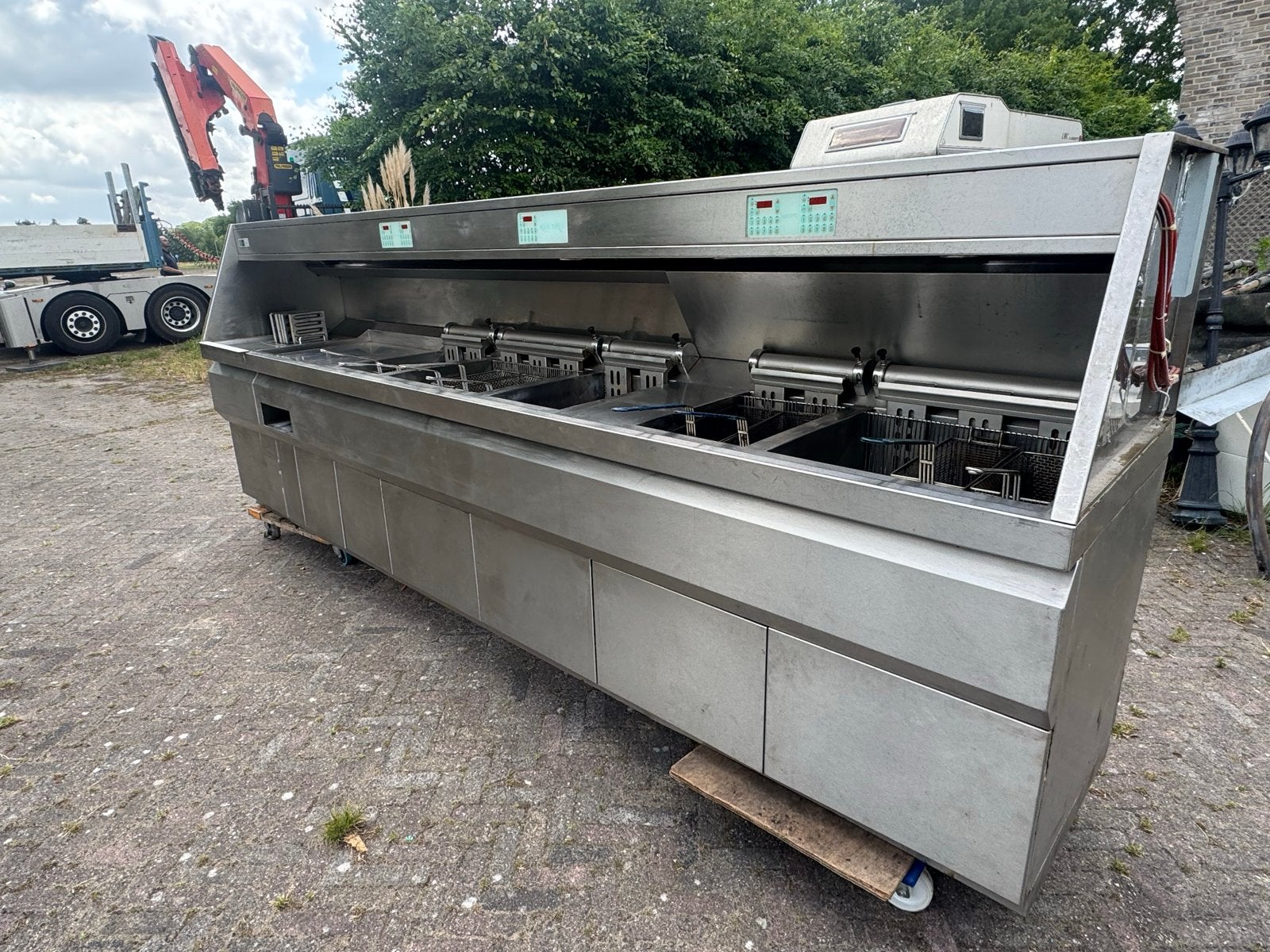 Professionele Kiremko Frituurinstallatie - Gebruikt, Ophalen, Gebruikt, Fornuis, Frituur en Grillen