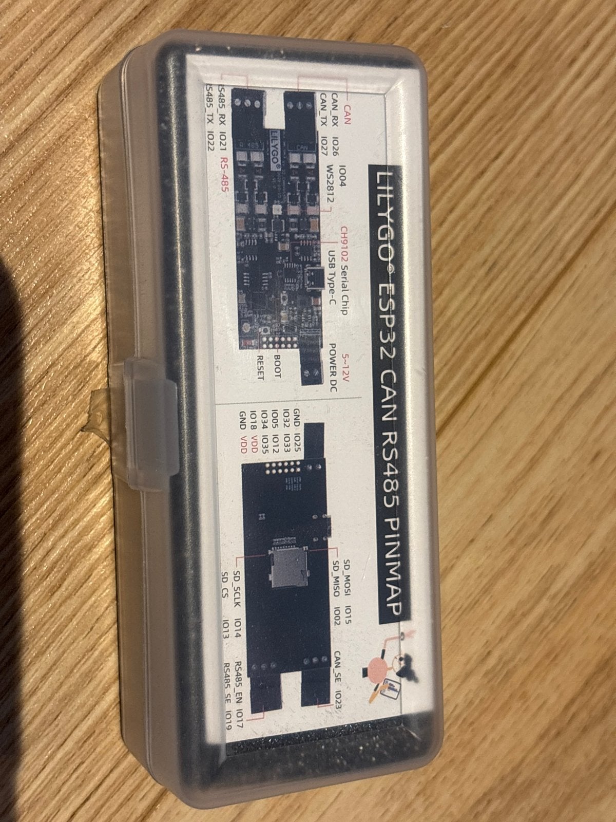 LILYGO ESP32 CAN RS485 Ontwikkelingsbord, Hobby en Vrije tijd, Elektronica-componenten, Ophalen of Verzenden, Zo goed als nieuw