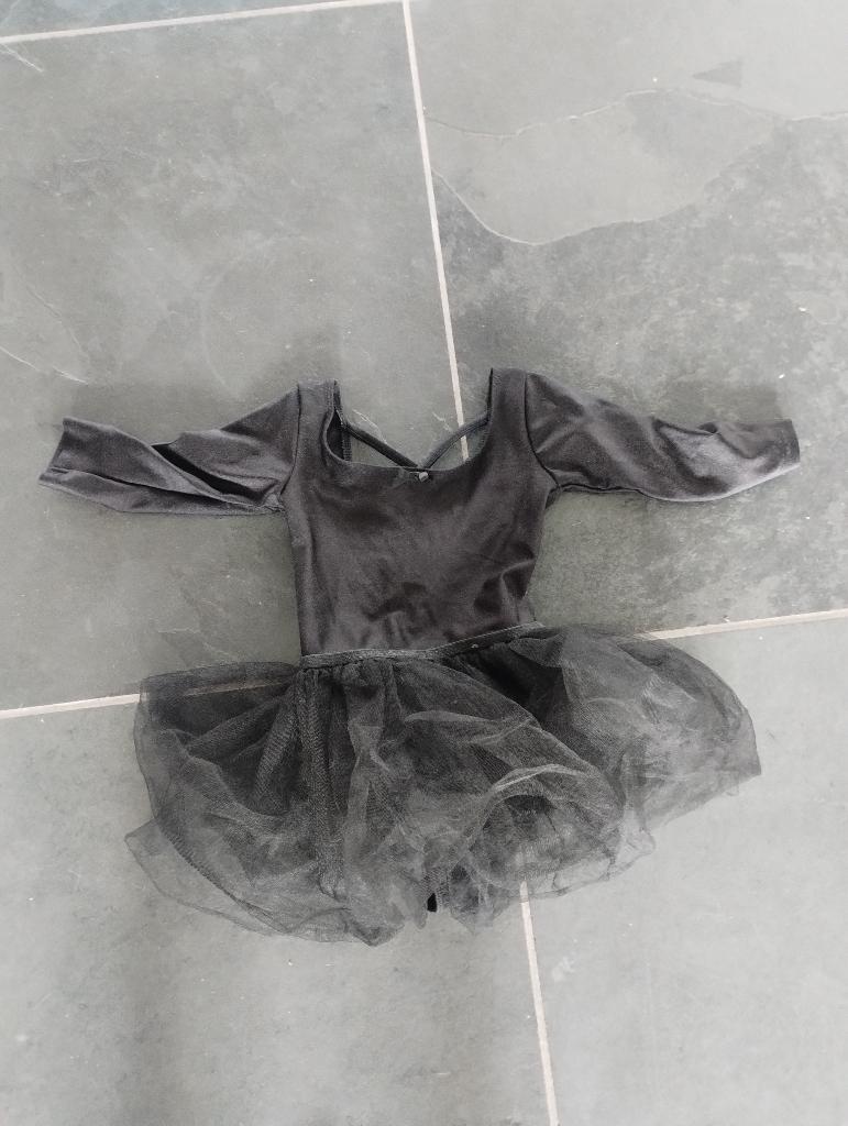 ballet pakje zwart, Sport en Fitness, Ballet, Ophalen of Verzenden, Zo goed als nieuw, Kleding