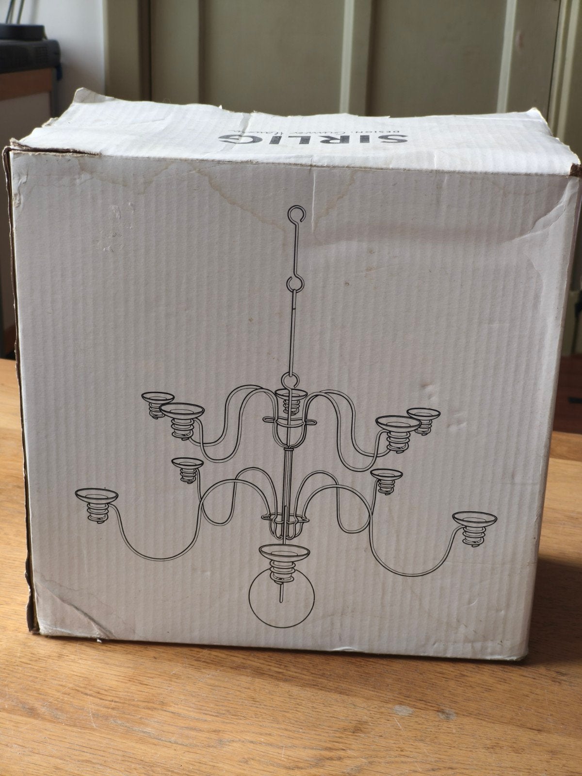 Vintage IKEA SIRLIG Kroonluchter l Design G. Hansen  l NIEUW, Huis en Inrichting, Ophalen of Verzenden, Zo goed als nieuw, Metaal