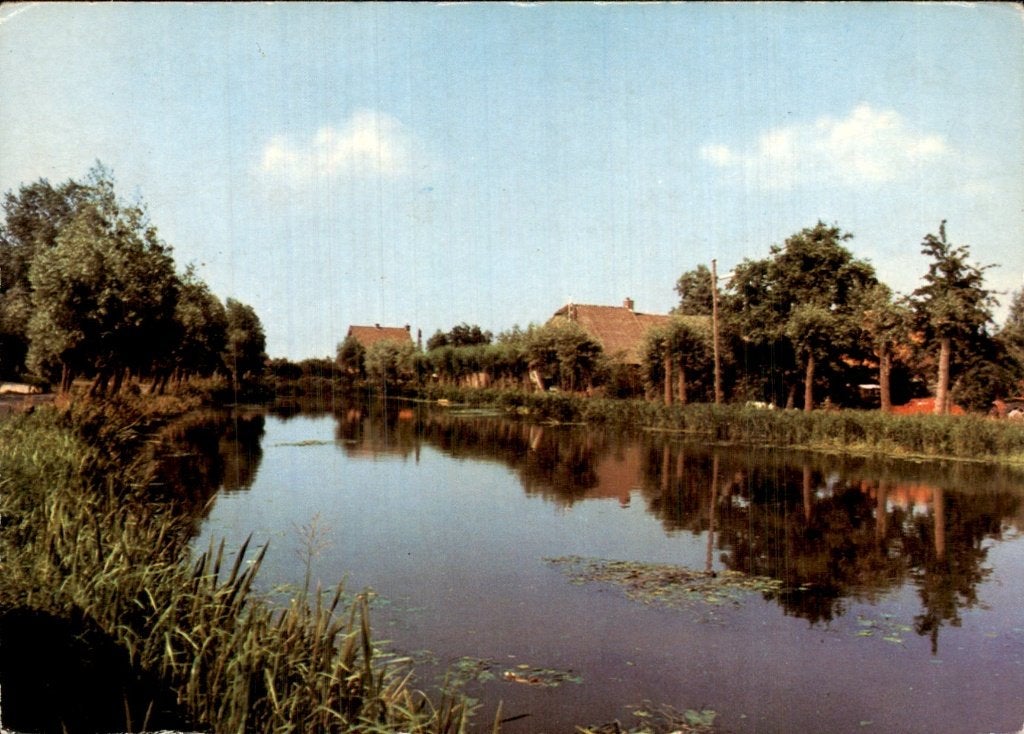 Vlist - Oostzijde - zicht, Ophalen of Verzenden, 1960 tot 1980, Gelopen, Zuid-Holland