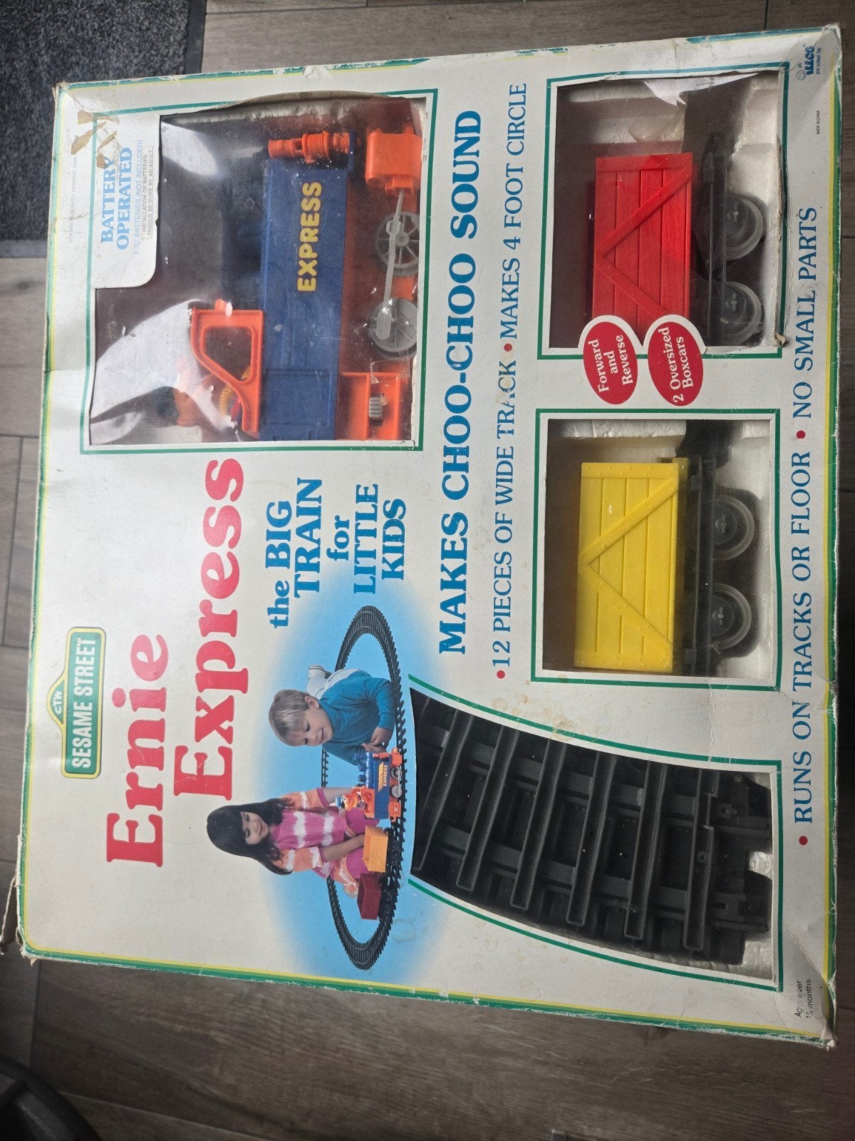 Ernie Express Treinset - De Grote Trein voor Kleine Kinderen, Ophalen of Verzenden, Gebruikt