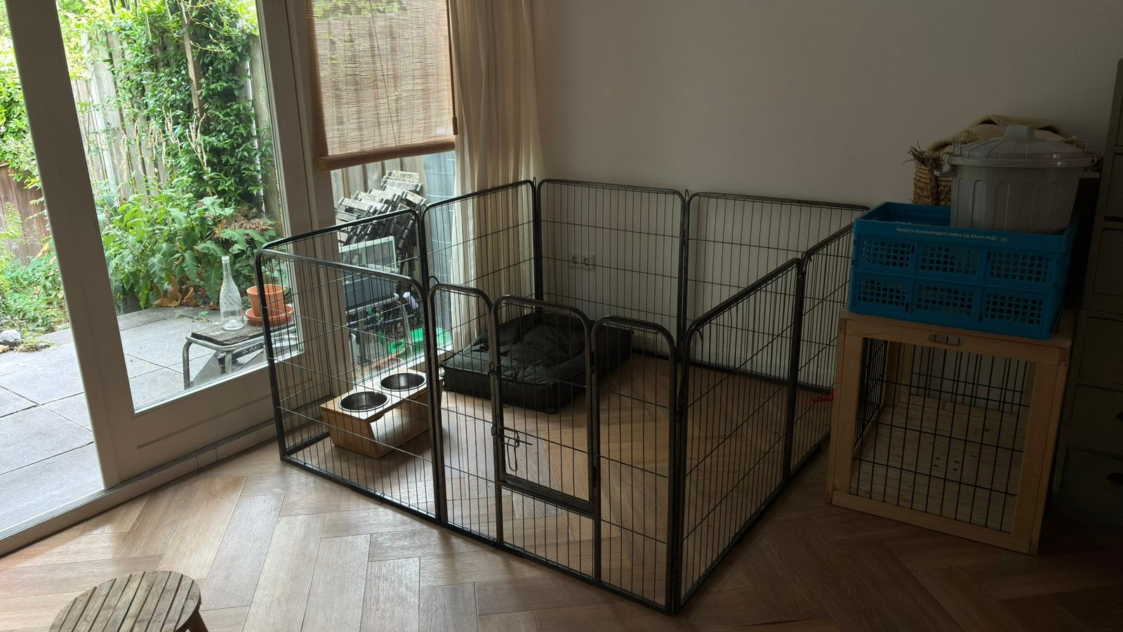 Honden ren, Dieren en Toebehoren, Hondenhokken, Ophalen, Hondenkennel, 65 tot 100 cm, 110 cm of meer