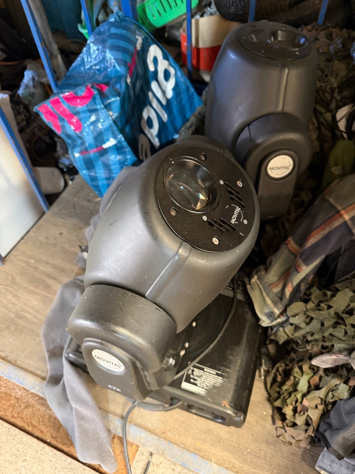 4x Movitec SL-250 Moving Heads, Ophalen, Gebruikt, Licht