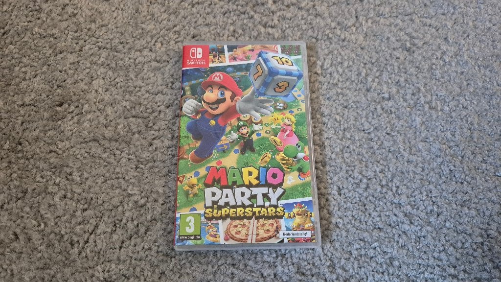 Mario Party Superstars - Nintendo Switch, Spelcomputers en Games, Overige genres, Ophalen of Verzenden, Zo goed als nieuw, Eén computer