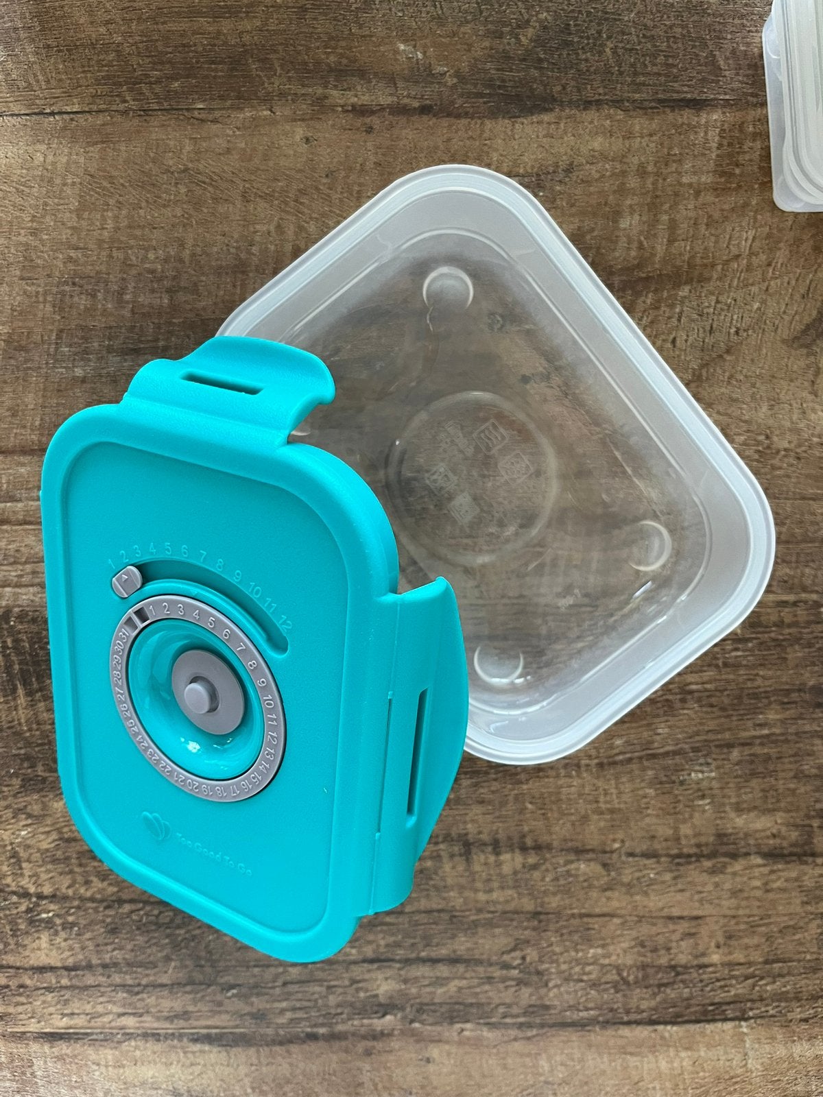 Voorraadbakjes vaccuum, Bewaardoos, Blauw, Ophalen of Verzenden, Zo goed als nieuw