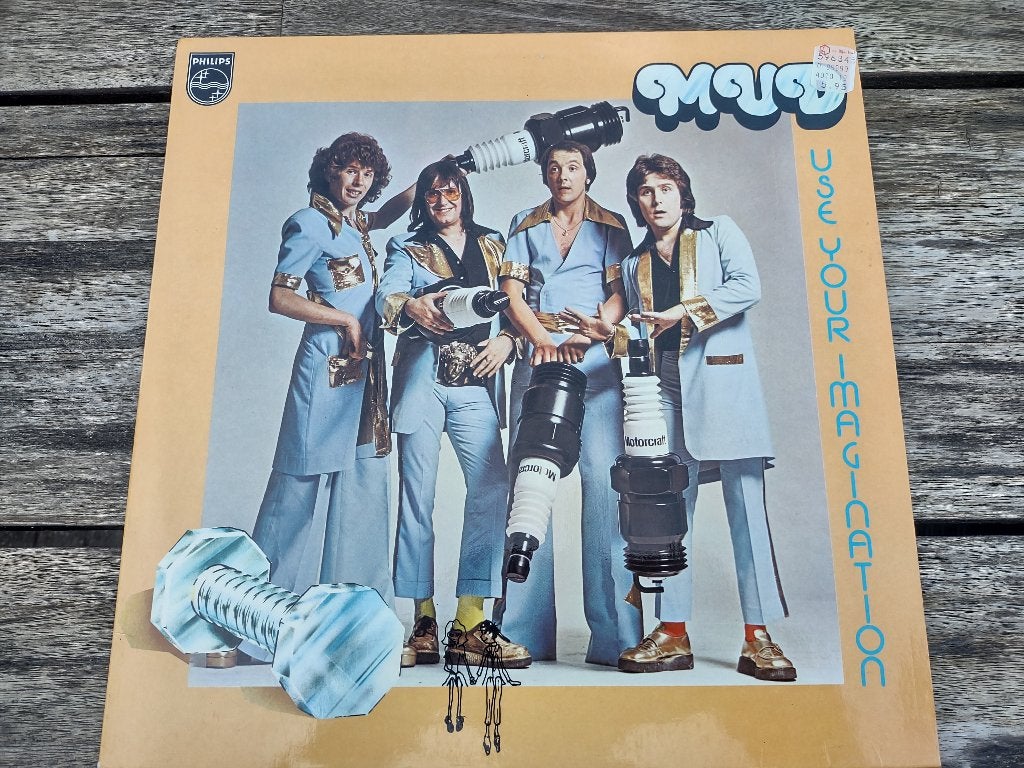 LP - Mud - Use your imagination, Ophalen of Verzenden, Zo goed als nieuw, 12 inch, Poprock