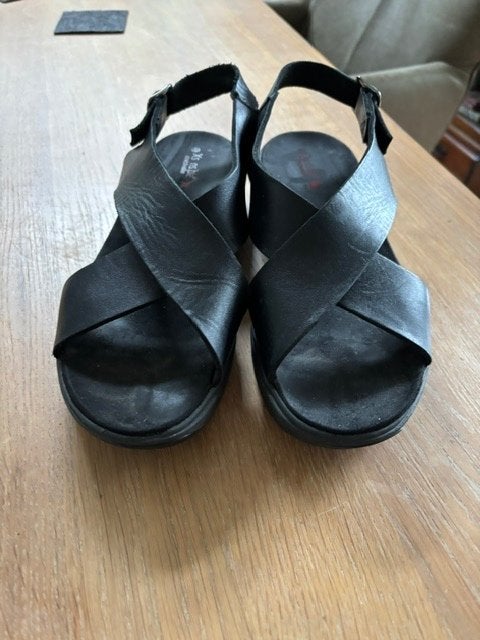 SANDALEN Xsensible ALS NIEUW, Xsensible, Zwart, Zo goed als nieuw, Sandalen of Muiltjes