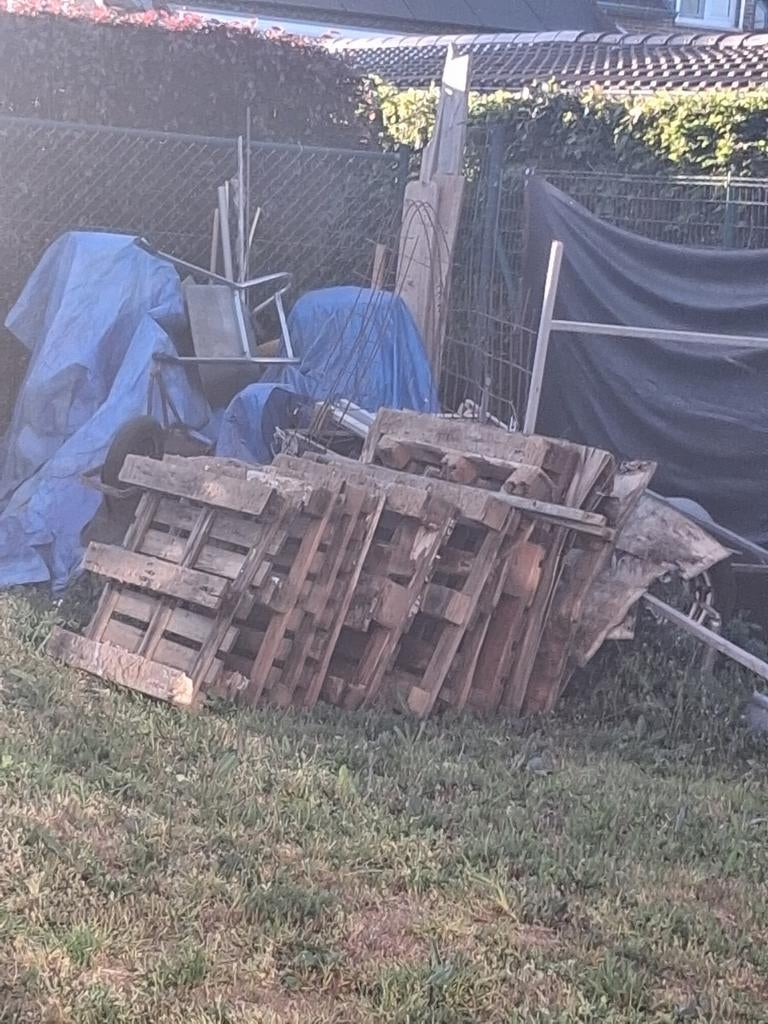 Gebruikte Pallets voor brandhout, Ophalen, Gebruikt, 50 mm of meer, Pallet