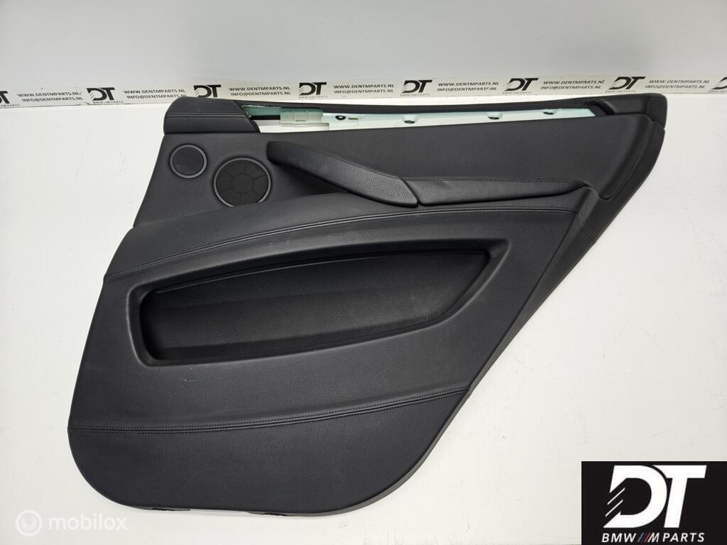 Deurpaneel rechtsachter BMW X5 E70 volledig leer 51427968584, Gebruikt, Ophalen of Verzenden, BMW, BMW