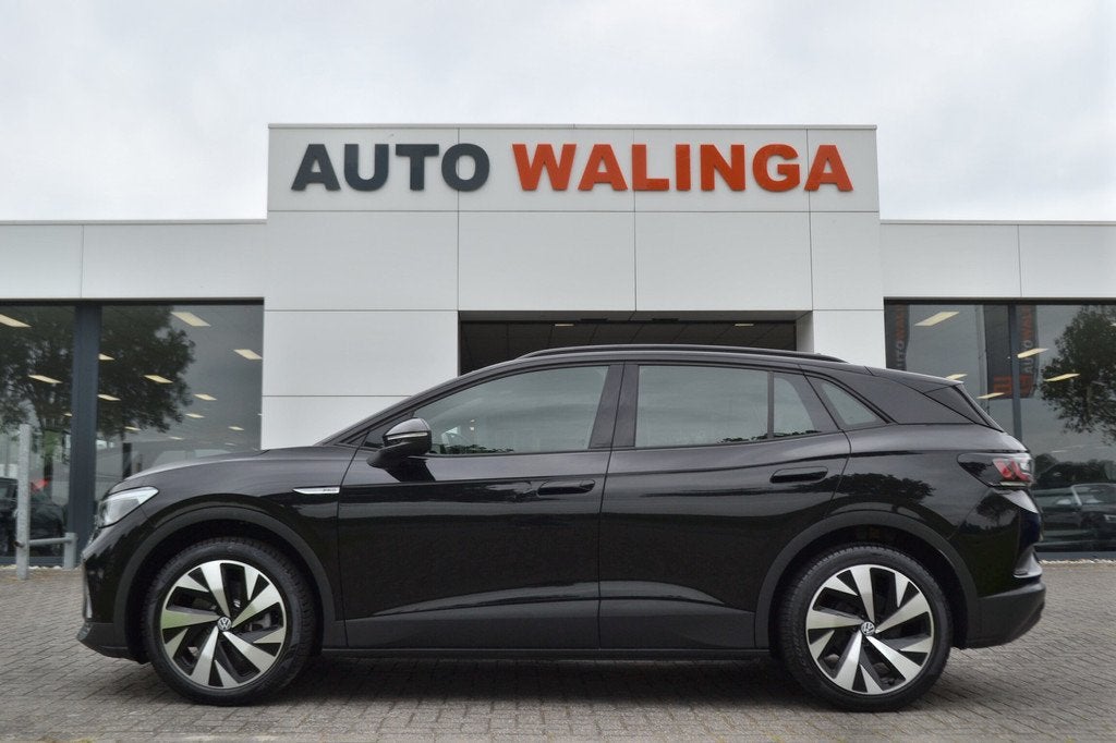 Volkswagen ID.4 Pro 77 kWh SOH 96% Stuur en Stoelverwarming, Auto's, Volkswagen, Automaat, Achterwielaandrijving, Gebruikt, Zwart