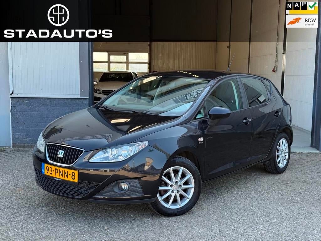 Seat Ibiza 1.2 TSI DSG Sport 5DRS Automaat Camera NAP Uniek!, Euro 5, Stof, 4 cilinders, Multifunctioneel stuurwiel