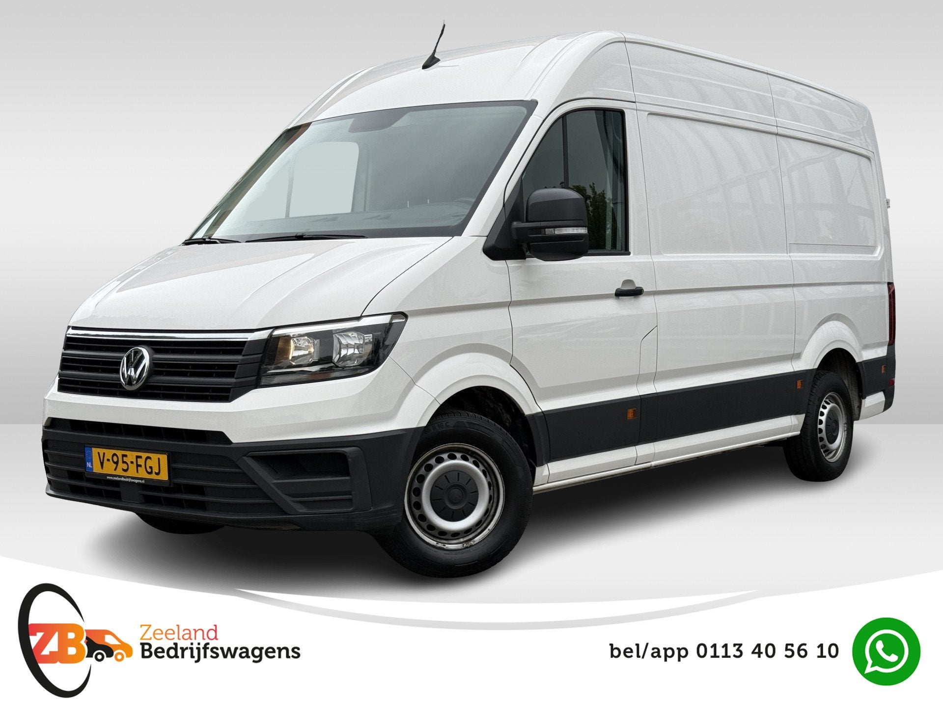 Volkswagen Crafter 30 2.0 TDI 177PK L3H3 | Adapt. cruisec. |, Auto's, Stof, Gebruikt, 4 cilinders, Volkswagen