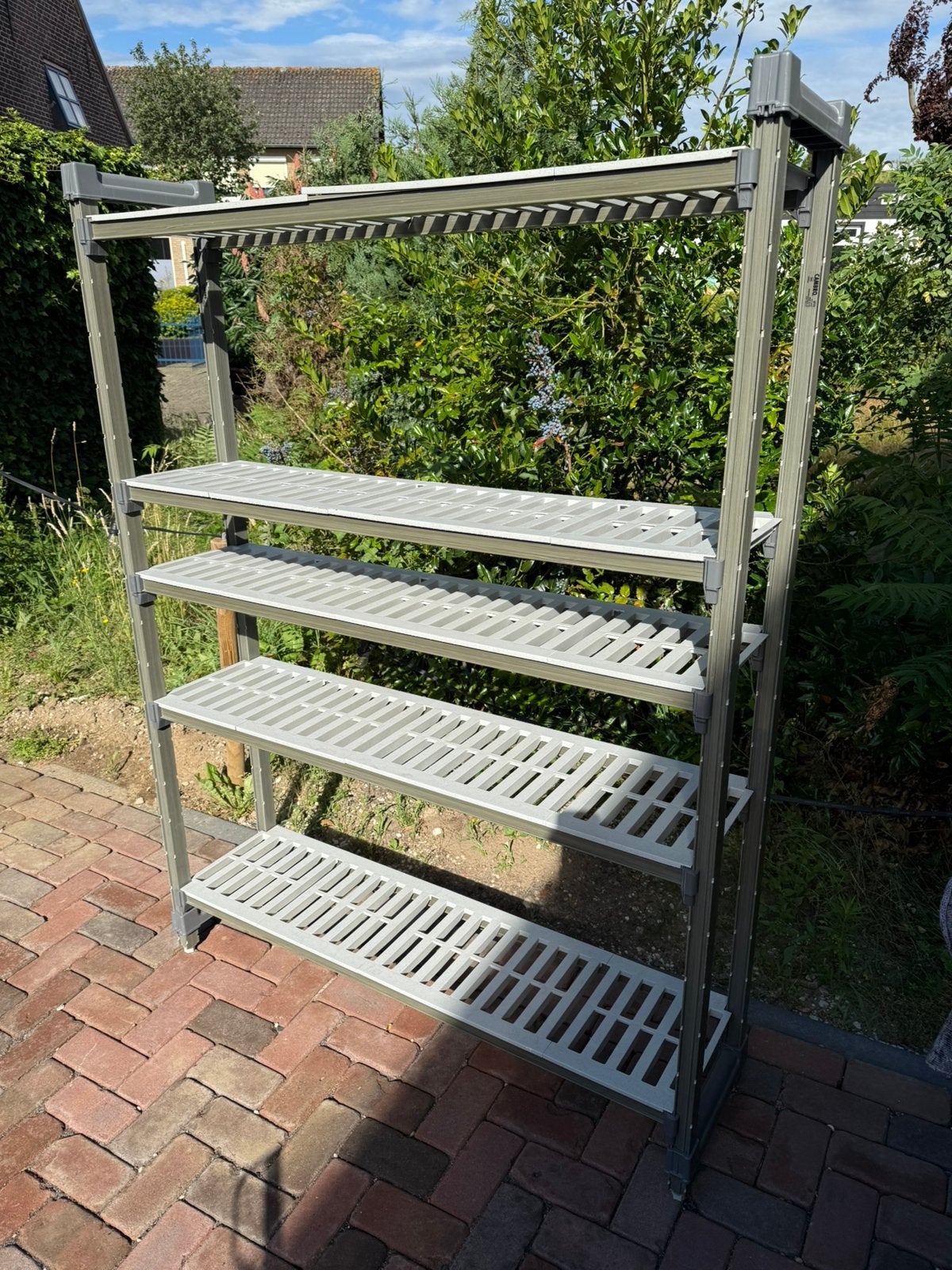 Cambro kunststof legbordstelling met aanbouwdelen, Ophalen, Cambro, Cambro, Zo goed als nieuw