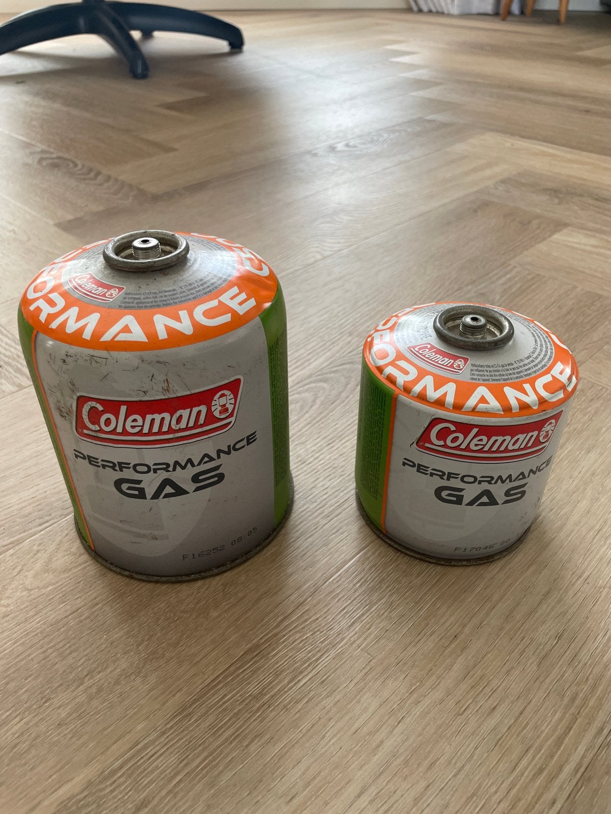 Coleman Performance Gas - 2 gasbussen (deels vol), Ophalen, Gebruikt