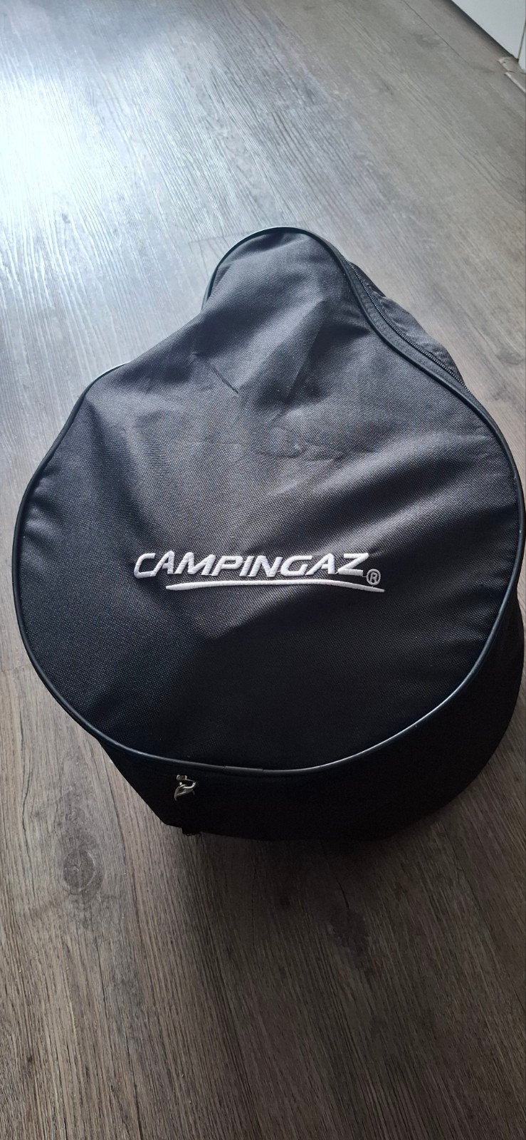 kleine skottelbraai  van campinggazz, Ophalen