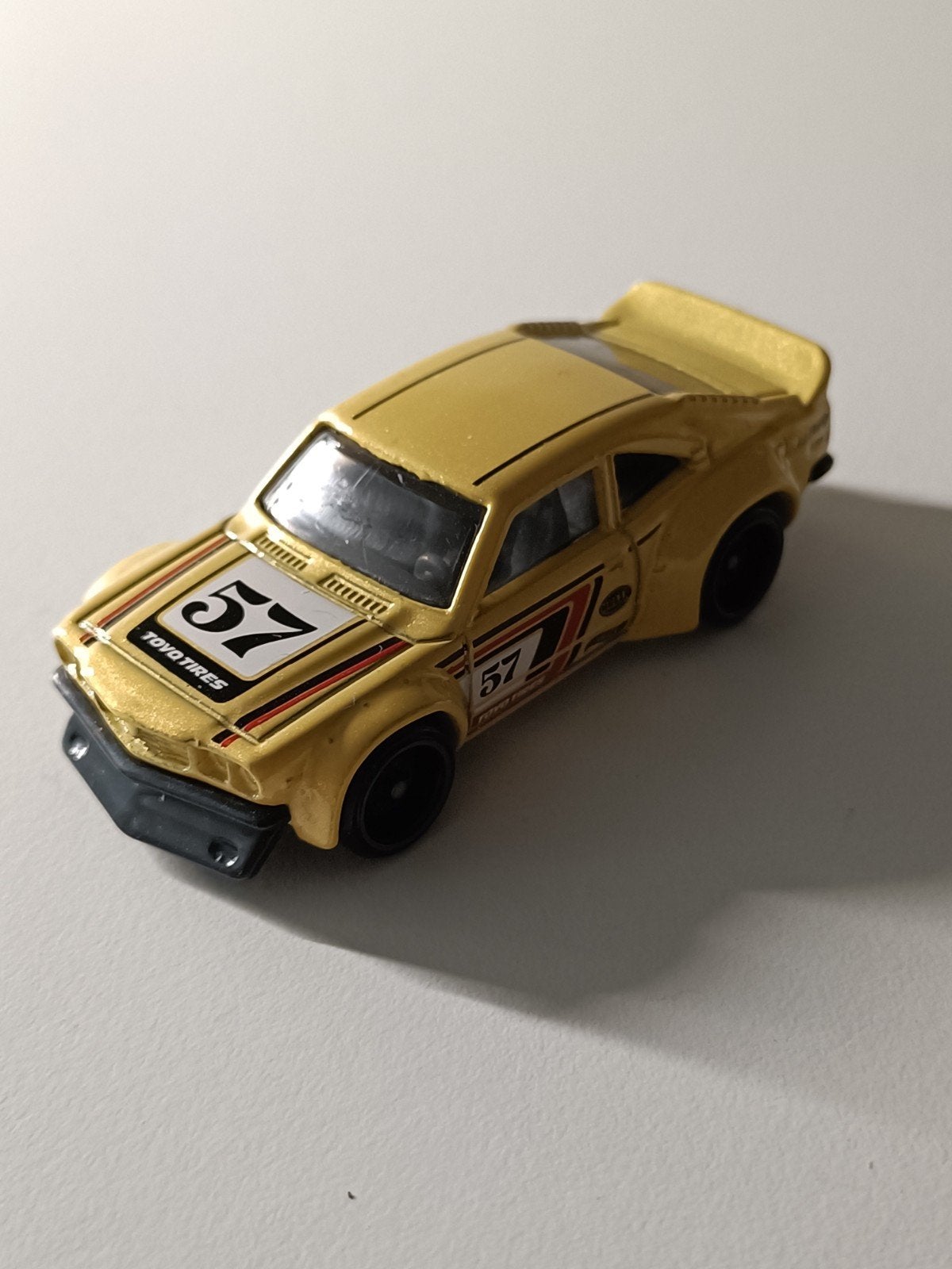 Hot Wheels Mazda RX-3 Gouden Raceauto Model, Ophalen of Verzenden, Zo goed als nieuw, Auto