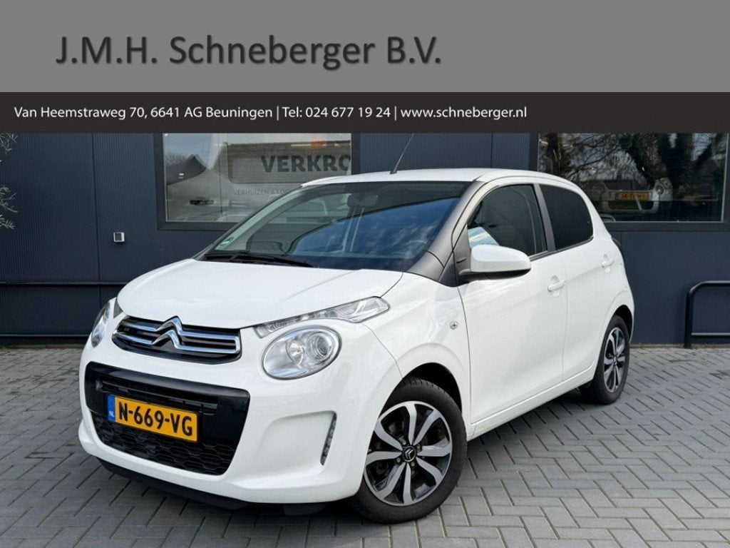 Citroen C1 1.0 VTi Feel / Carplay / Cruisecontrol / Camera /, Voorwielaandrijving, Huisgarantie, Met garantie (alle), 4 stoelen