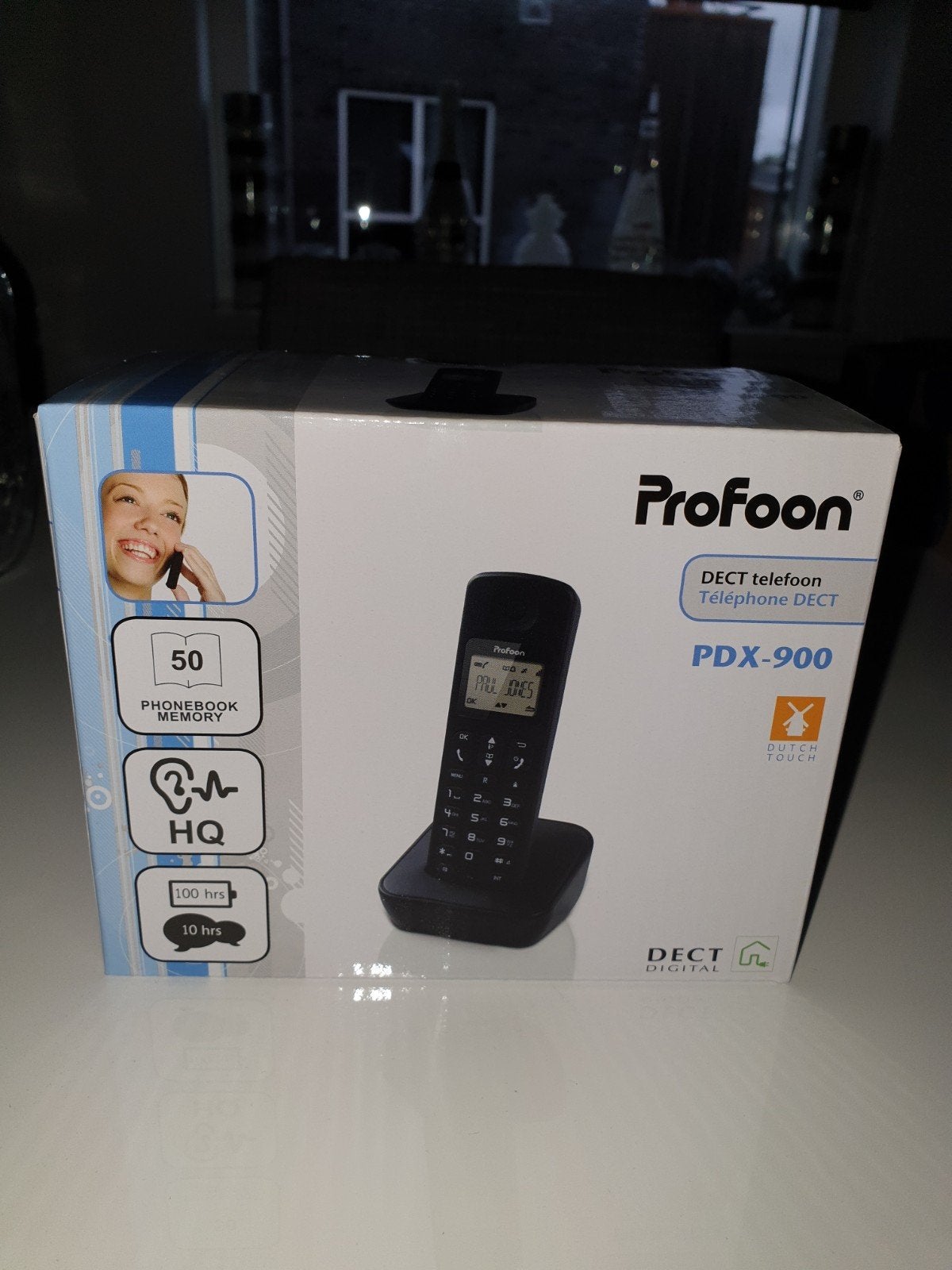 Profoon huistelefoon zwart, Ophalen, Nieuw, 1 handset