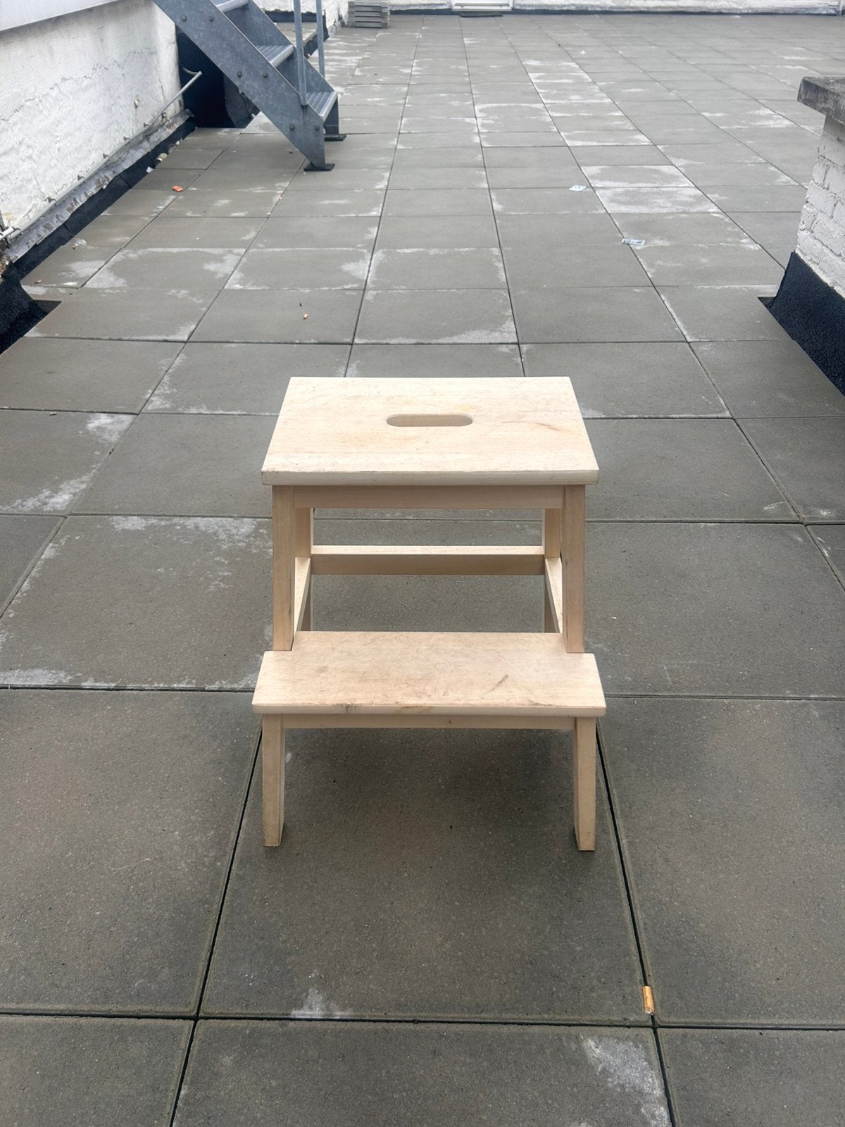 Ikea trapje, Ophalen, Gebruikt, Hout