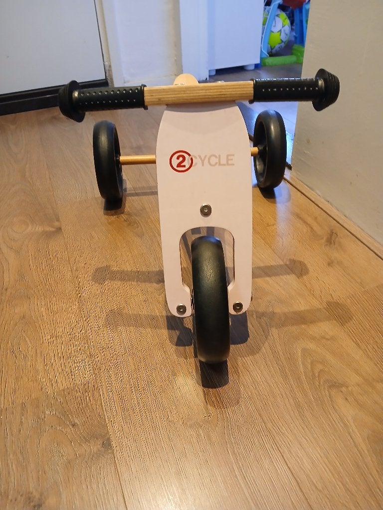 Loopfiets, Ophalen, Zo goed als nieuw