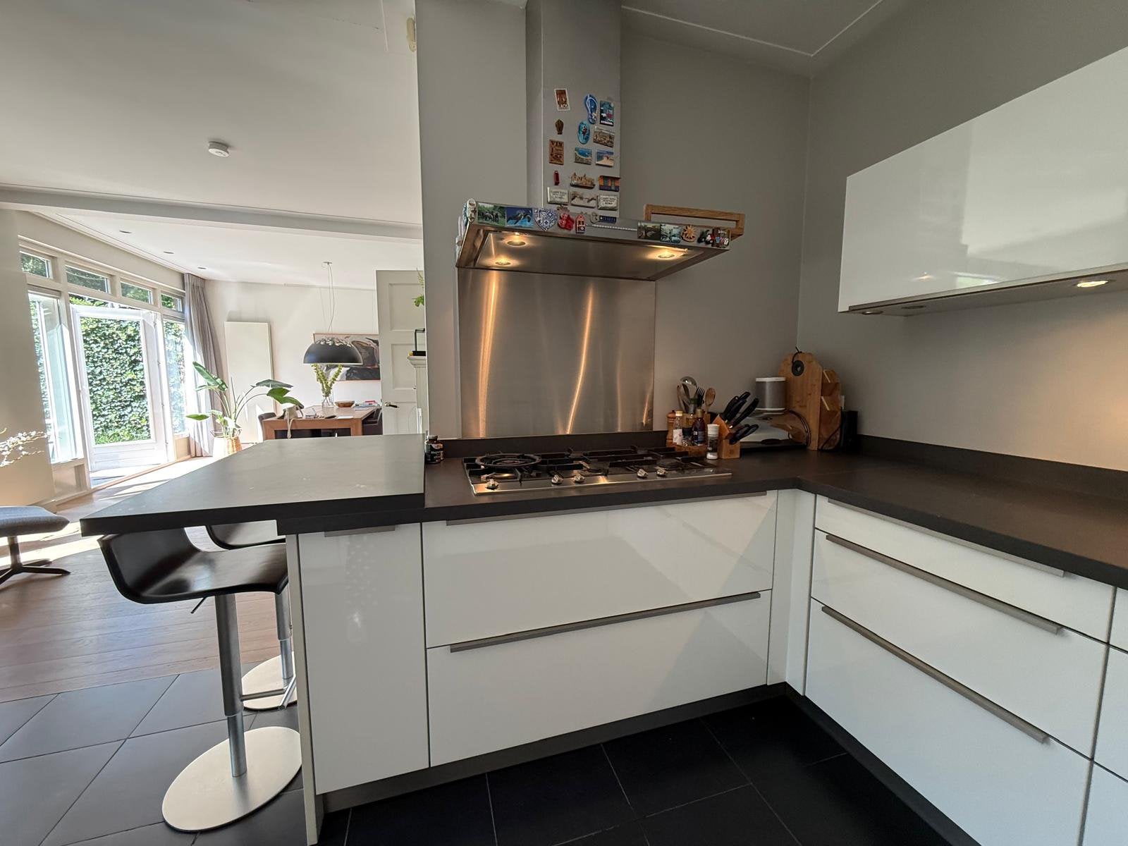 ✨ MODERNE U VORM KEUKEN✨, U-keuken, Wit, Ophalen of Verzenden, Zo goed als nieuw