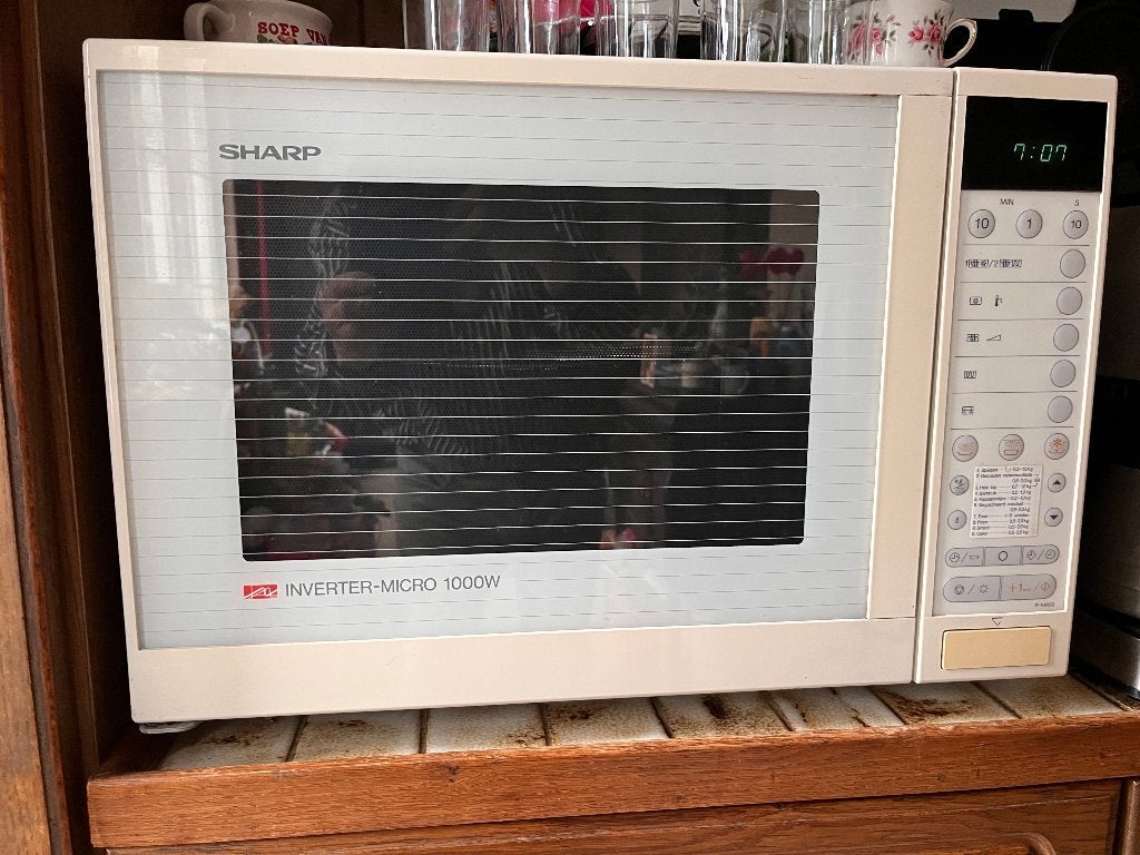 Sharp Combi Magnetron Oven R-10R50, Ophalen, Combimagnetron, Gebruikt, Hete lucht