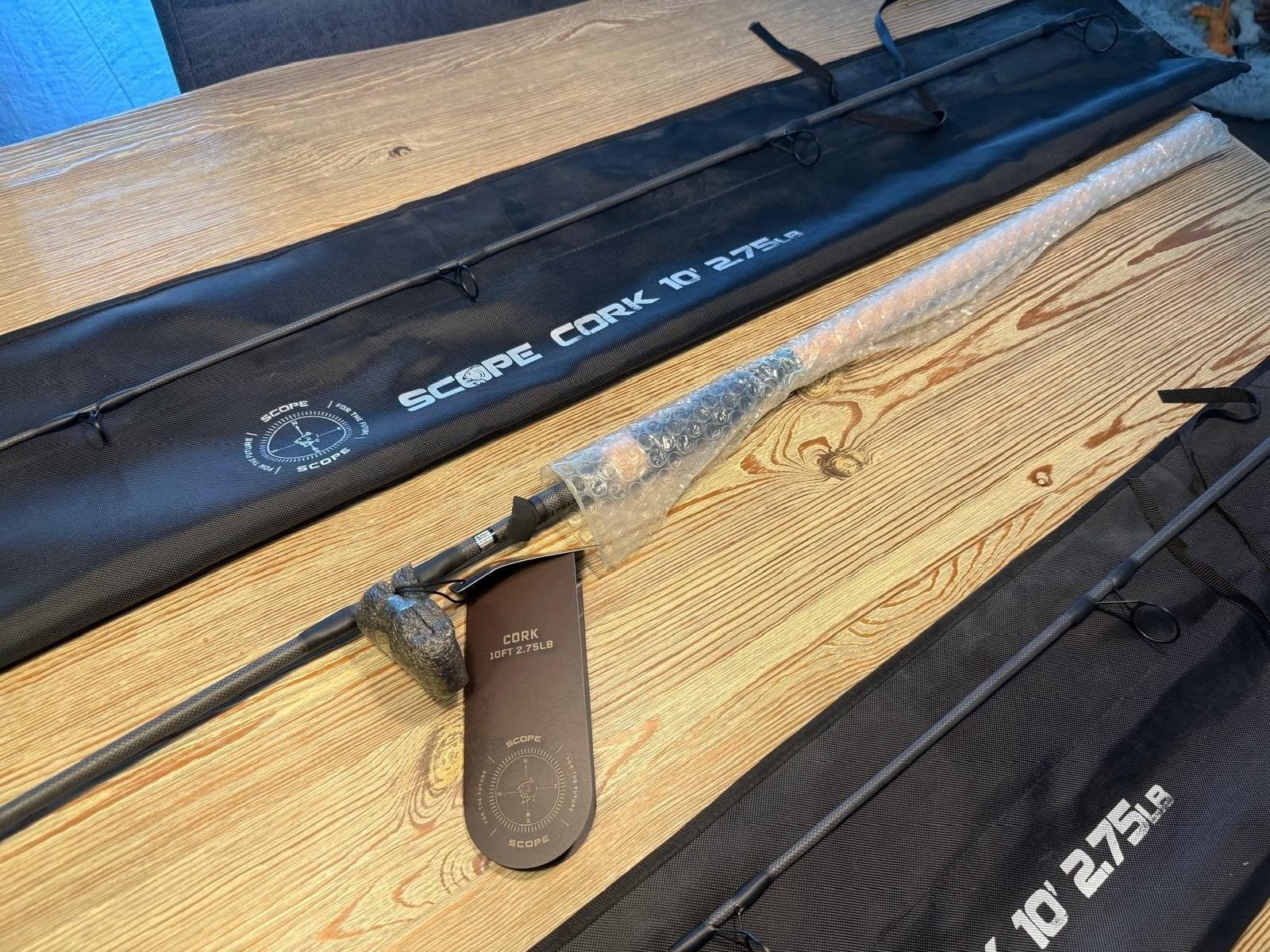 NASH Scope Cork 10ft 2.75lb Karperhengel, Watersport en Boten, Hengelsport | Karpervissen, Ophalen, Zo goed als nieuw, Werphengel