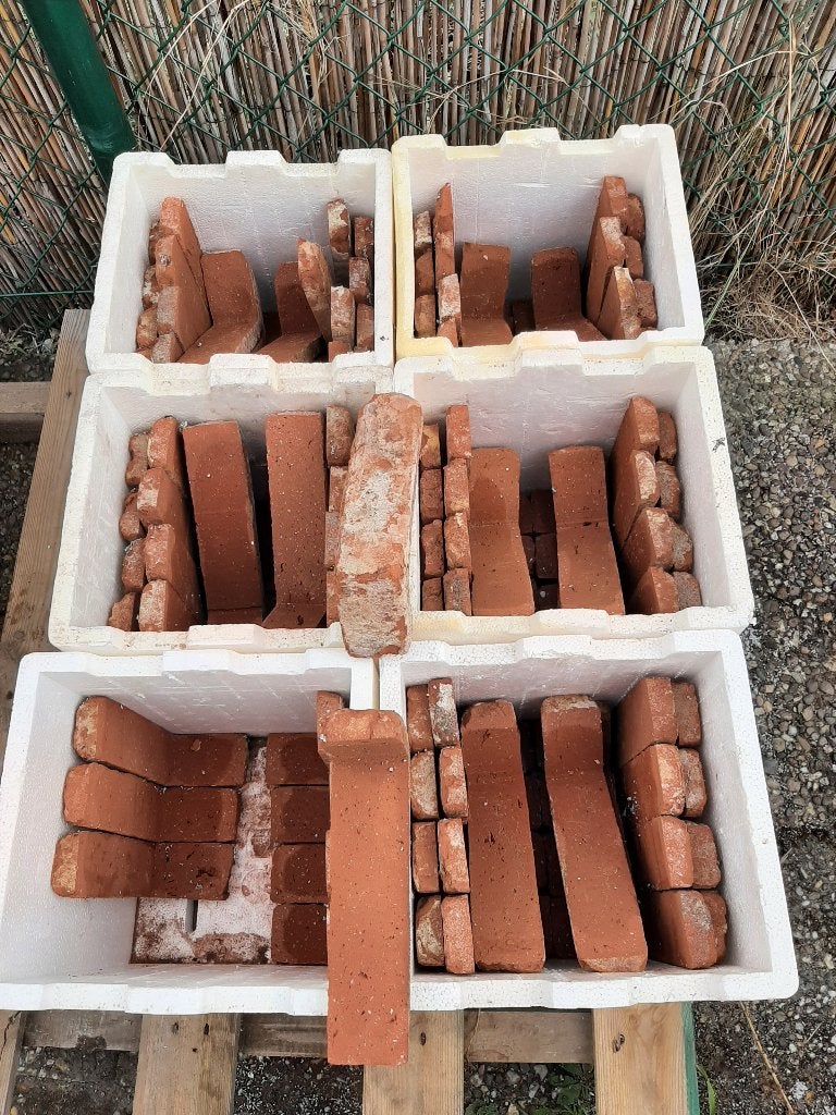 Steenstrips vandersande oud-brabant en oud-kapelle, Ophalen, Nieuw, Bakstenen
