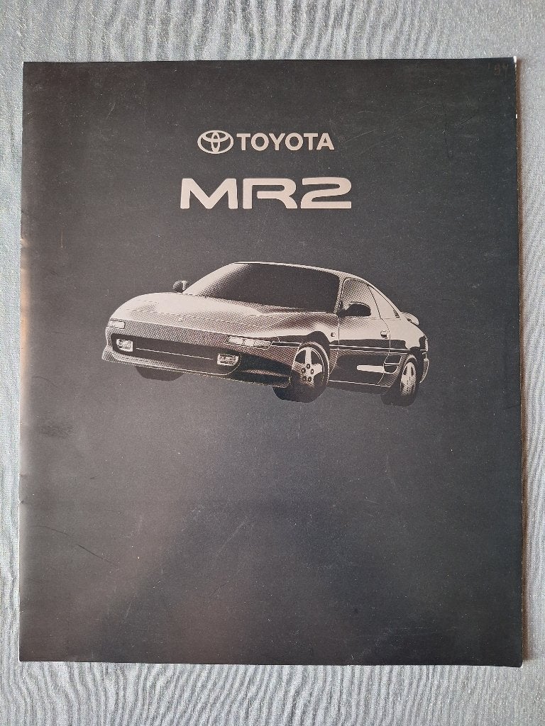 Brochure TOYOTA MR2 - 1993 Australie, Verzenden, Zo goed als nieuw, Toyota