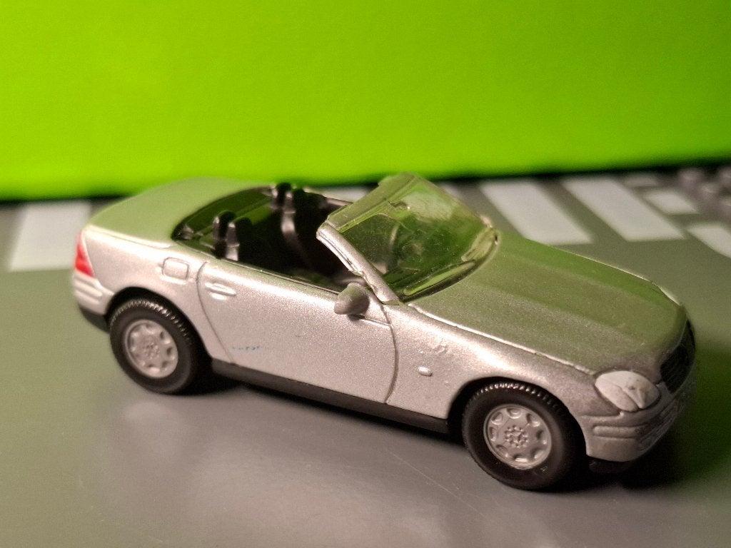 Siku 0851 - Mercedes SLK230 Kompressor [zilver] 1/55, Ophalen of Verzenden, Gebruikt, Auto