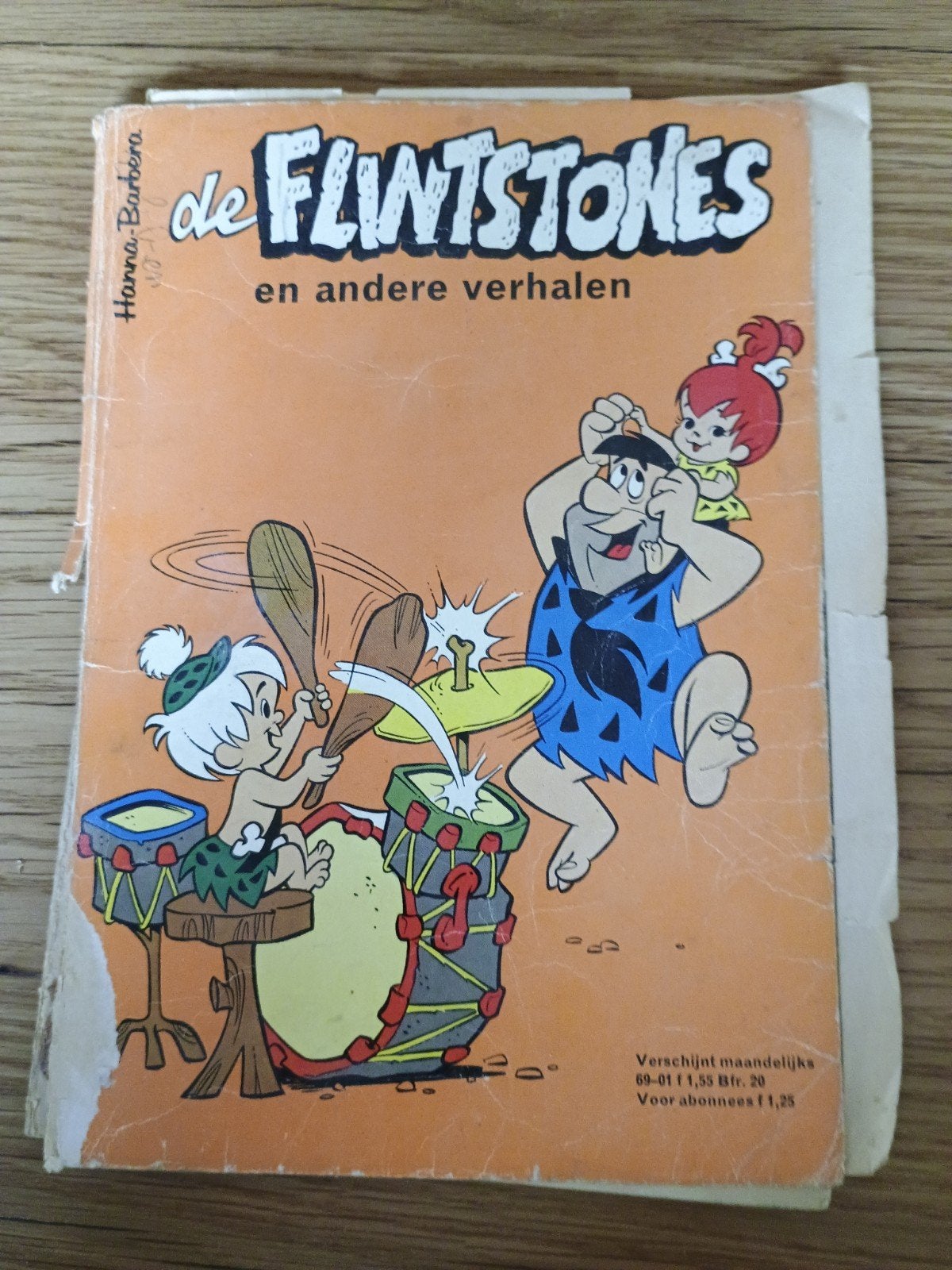 De Flintstones en andere verhalen - Hanna-Barbera, Boeken, Stripboeken, Eén stripboek, Ophalen, Gelezen, Hanna-Barbera