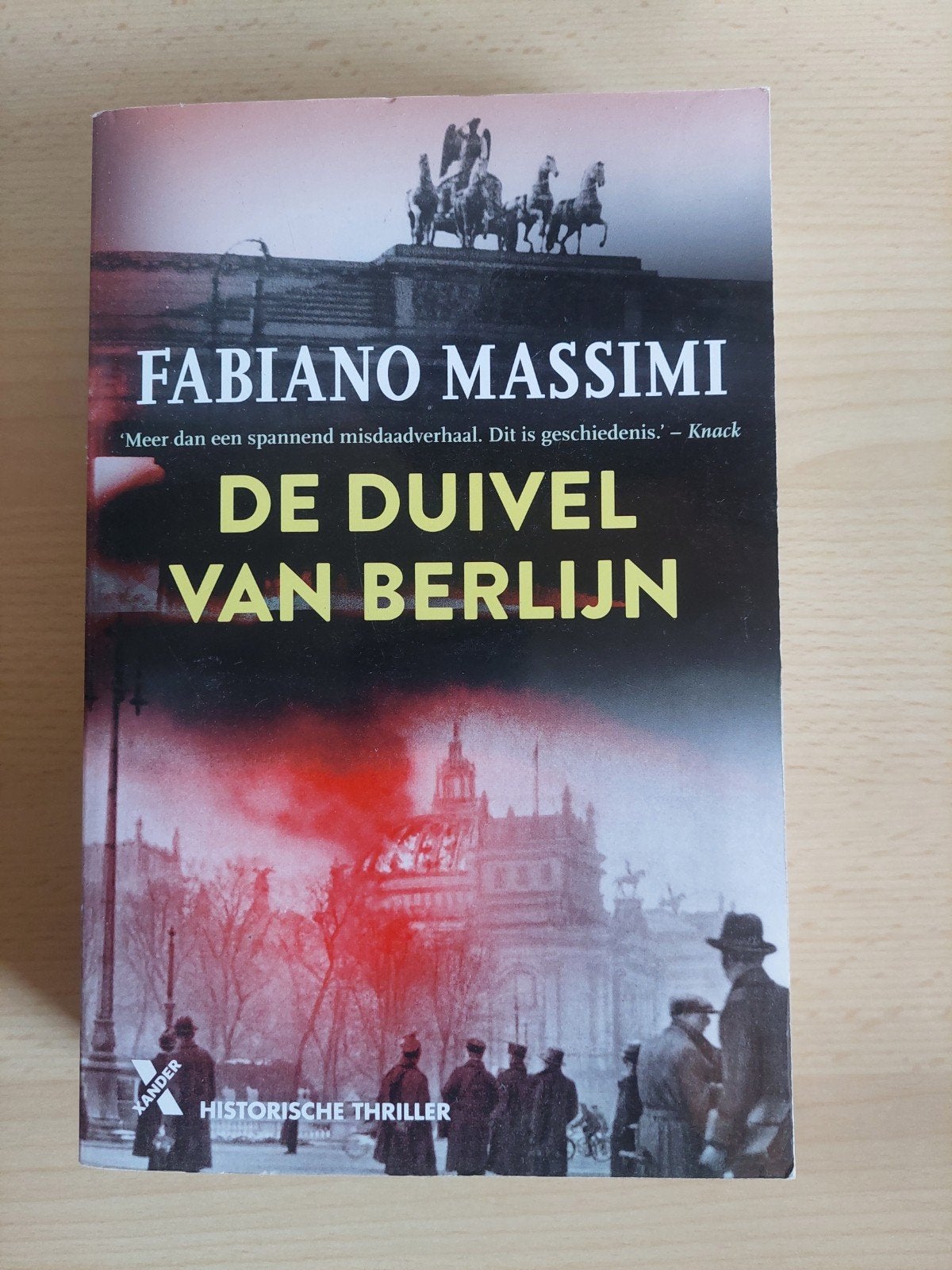 De Duivel van Berlijn - Fabiano Massimi, Ophalen of Verzenden, Zo goed als nieuw, Fabiano Massimi