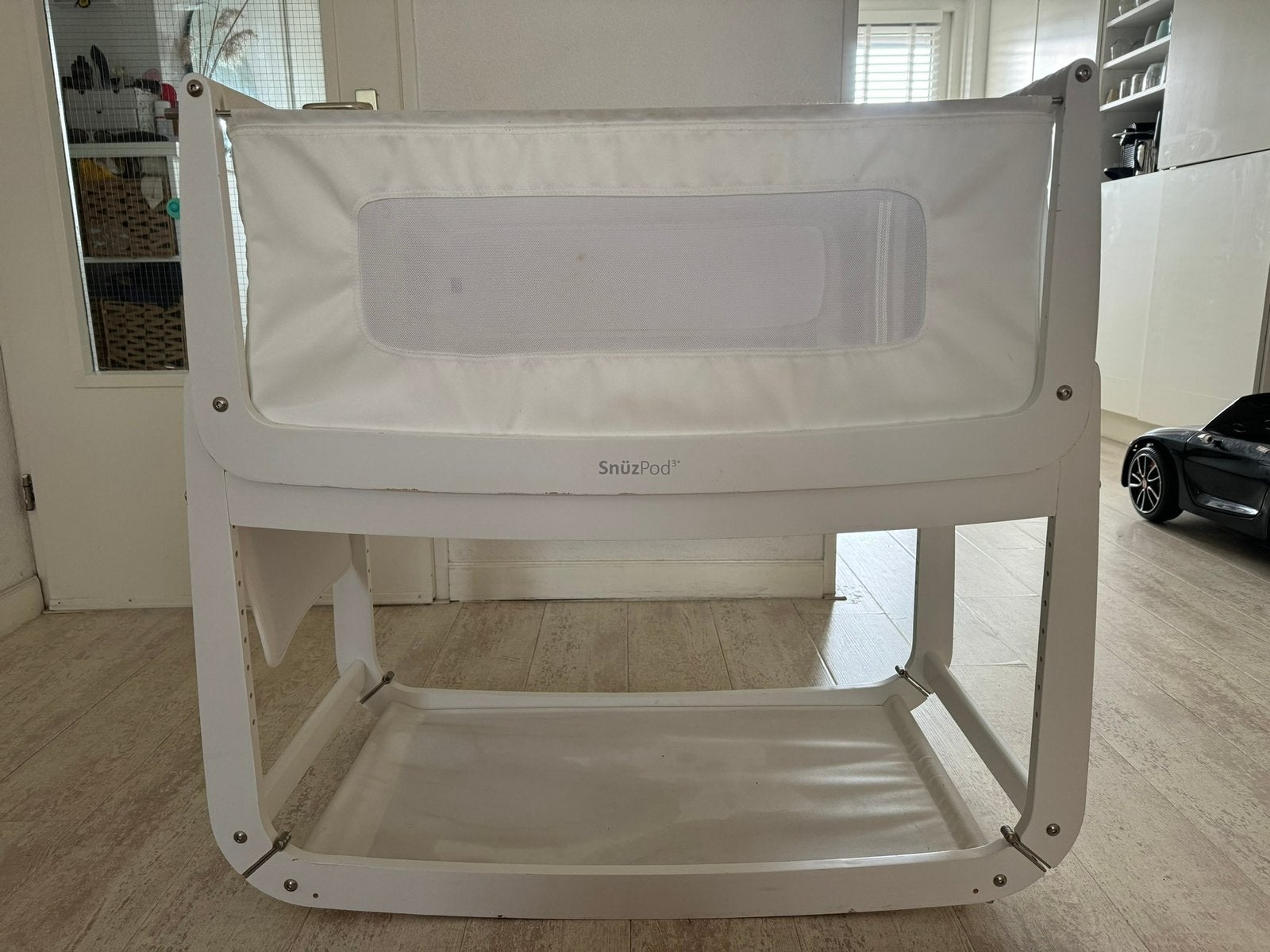 Snuzpod 3 Co-Sleeper Wieg - Wit, Ophalen, Gebruikt, Wieg
