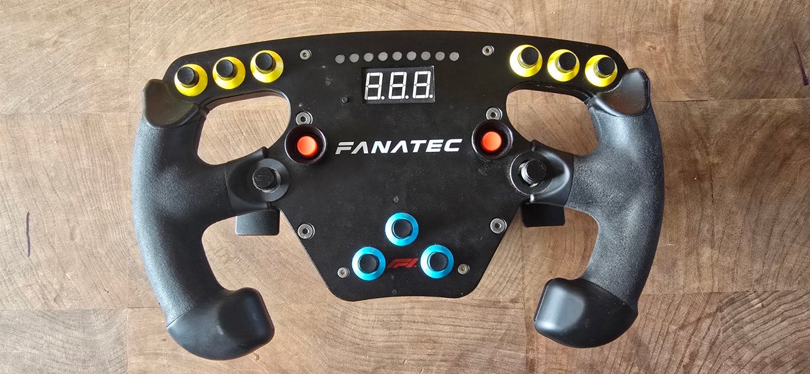 Fanatec ClubSport Stuur F1 Esports V1 + QR1 PS/PC, Spelcomputers en Games, Spelcomputers | Overige Accessoires, Racestuur, Gebruikt