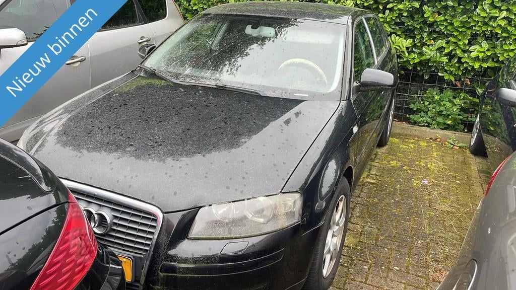 Audi A3 Sportback, Auto's, Audi, Automaat, Gebruikt, Zwart, 4 cilinders