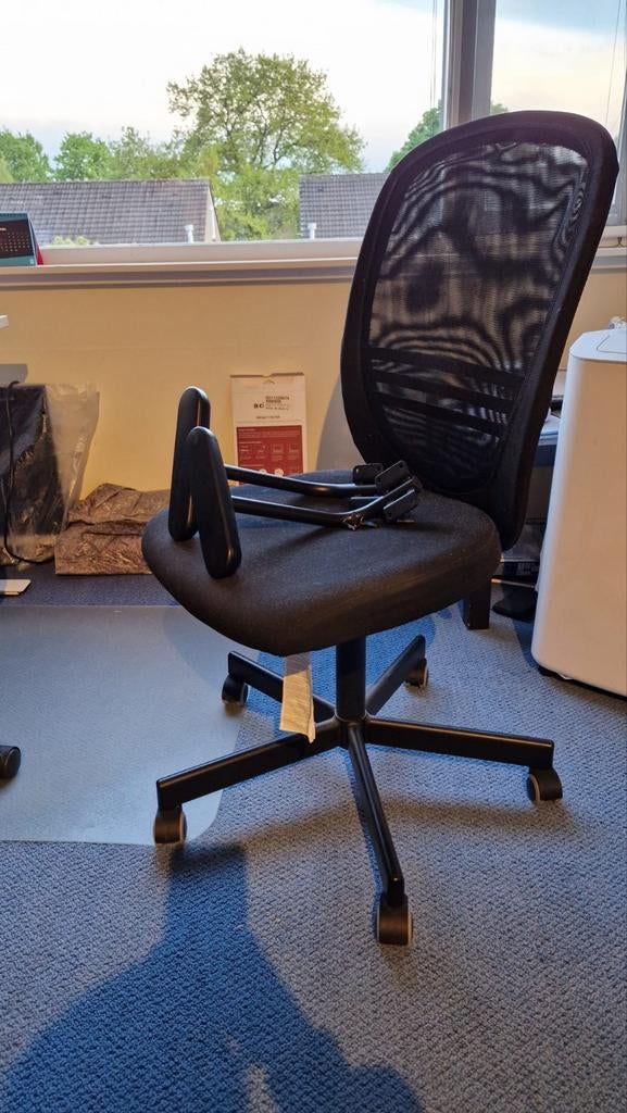 Ikea Flintan bureaustoel, Ophalen, Gebruikt, Zwart, Bureaustoel
