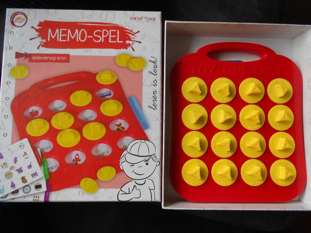 MEMO SPEL spelenderwijs leren, Ophalen, Gebruikt, Ontdekken