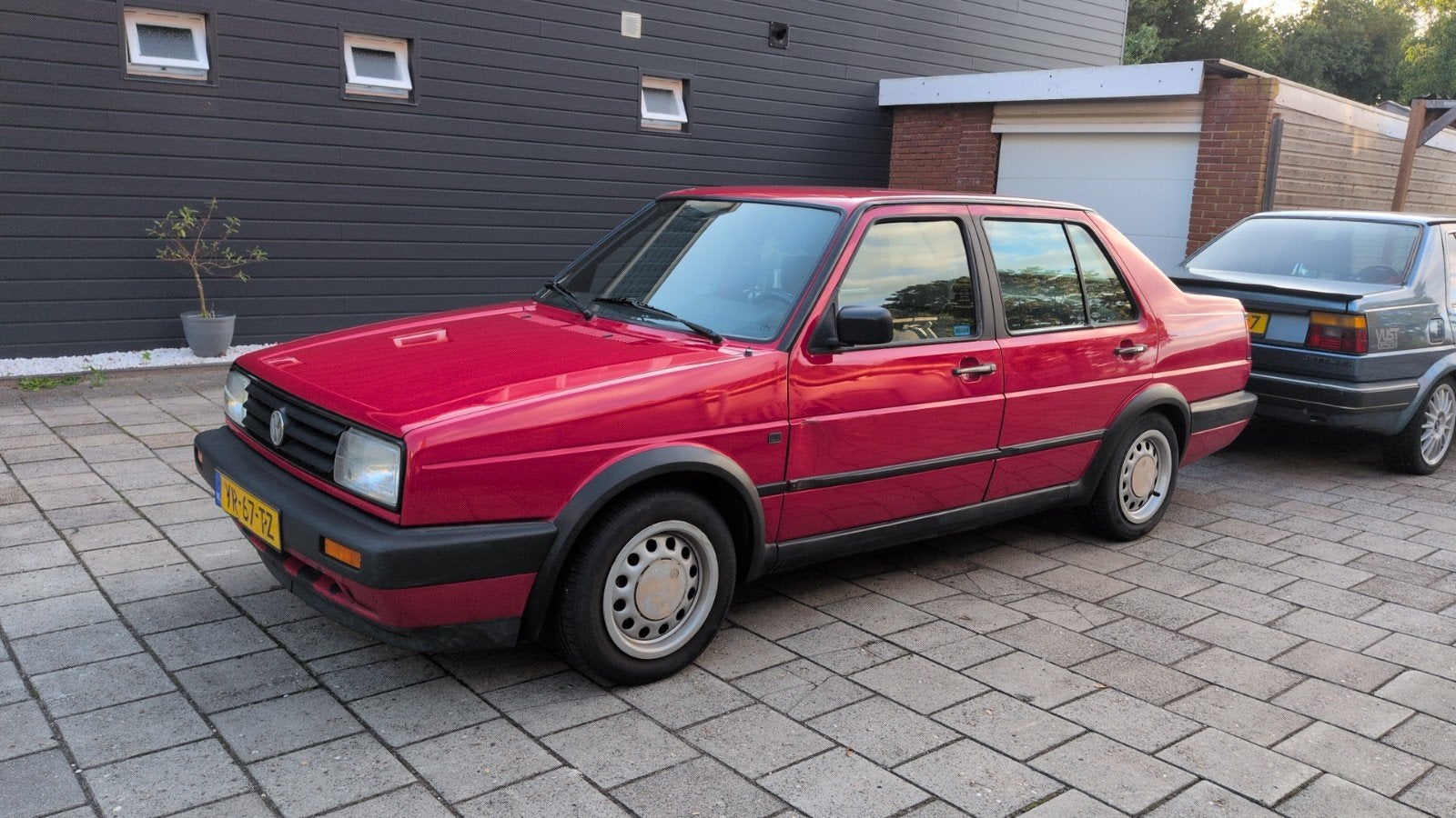 GEZOCHT Golf Jetta 2 MK2 bestuurdersdeur LY3D tornado rood, Ophalen