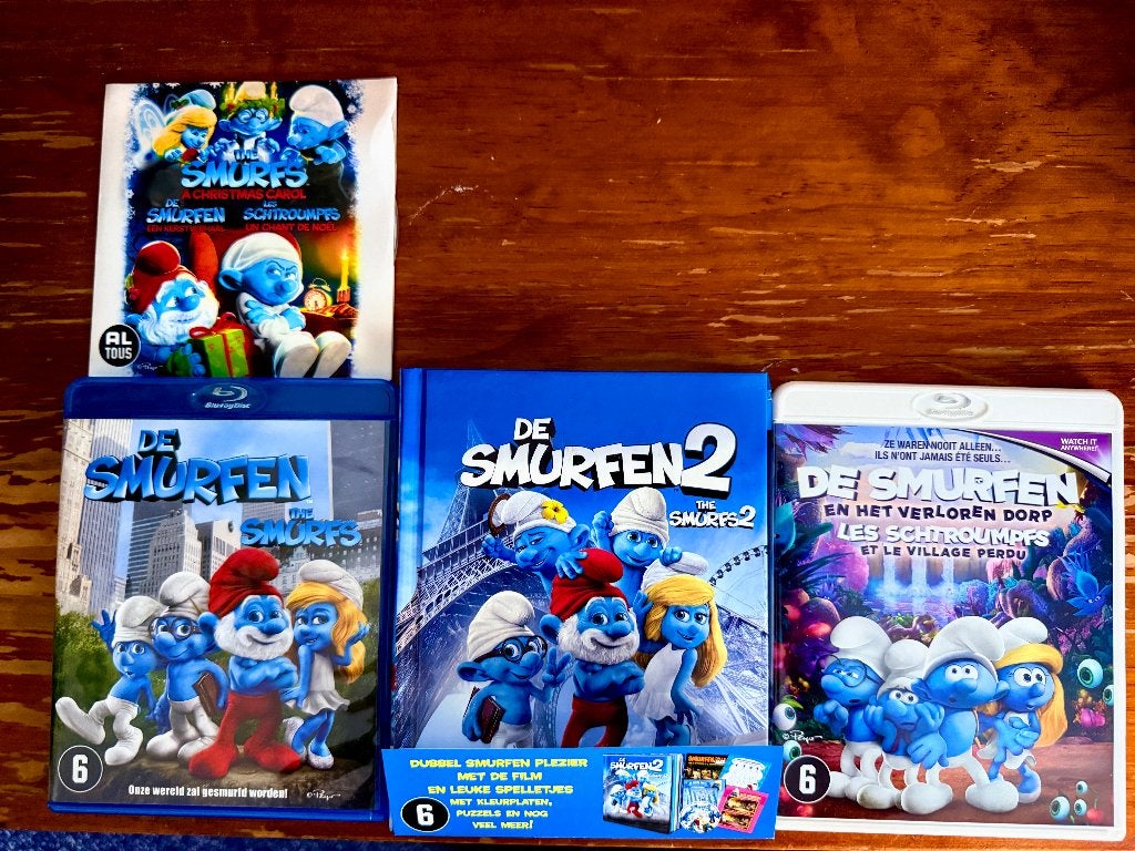 Drue blu-rays van De Smurfen, Ophalen of Verzenden, Nieuw, Verschillende Smurfen, Gebruiksvoorwerp
