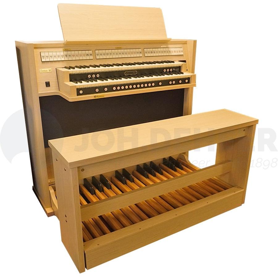 Domus viscount S5 Blank Eiken Orgel, 2 klavieren, Ophalen of Verzenden, 3364 AE, Info@johdeheer.nl