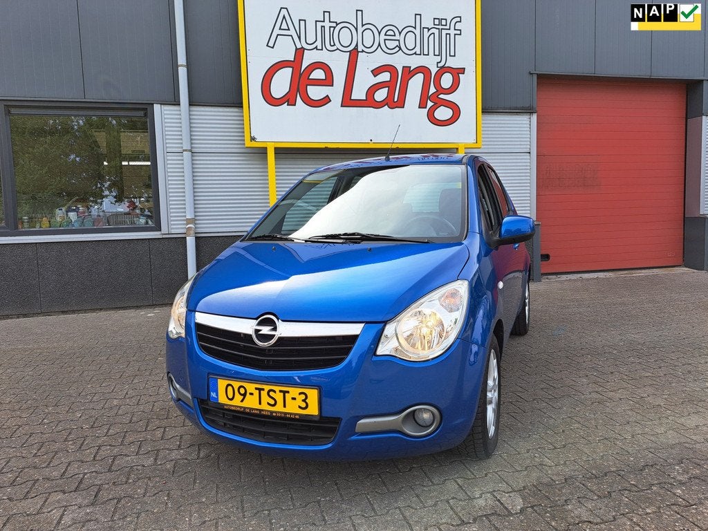 Opel Agila 1.0 Edition hele mooie NW.APK airco etc., Auto's, Opel, Euro 5, Stof, Gebruikt, 31 €/maand