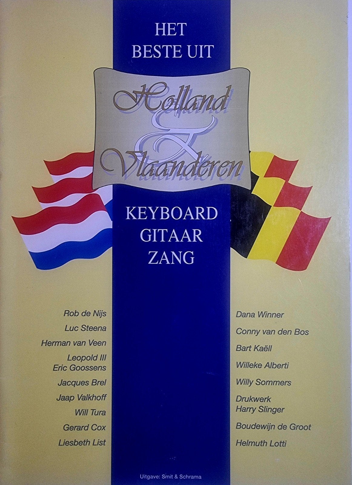 Het Beste uit Holland & Vlaanderen  Keyboard Gitaar Zang Ky8, Verzenden, Thema, Populair, Gebruikt