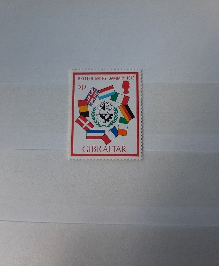 Gibraltar 1973, ECC, Ophalen of Verzenden, Postfris